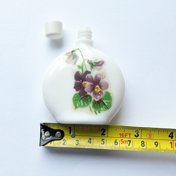 VINTAGE PERFUME BOTTLE TORQUAY ENGLAND HAND PAINTED - Picture 10 of 10